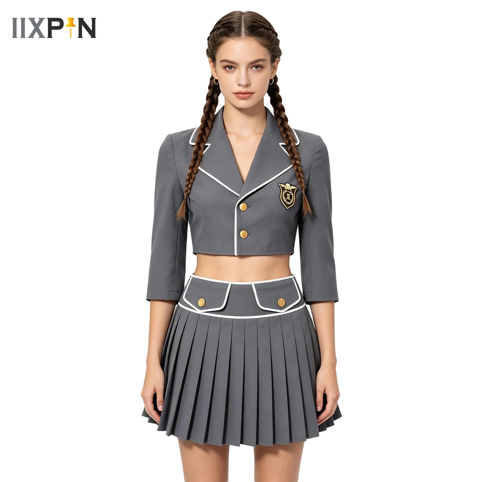 Womens Blazer - Disfraz de cosplay de estudiante japonesa