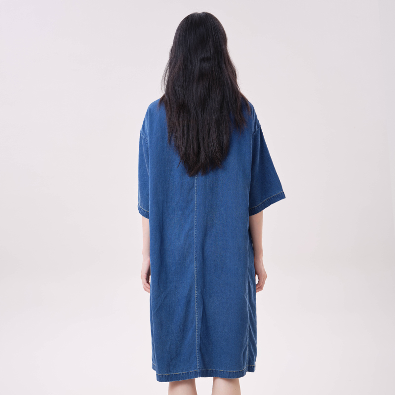 Vestido Vaquero de Lyocell MOV - Midi Dress reseña y precio