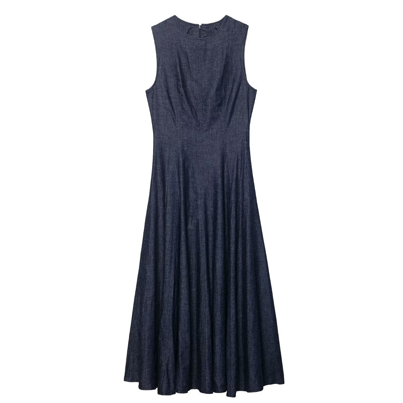 Nuevo vestido midi de mezclill - Midi Dress reseña y precio
