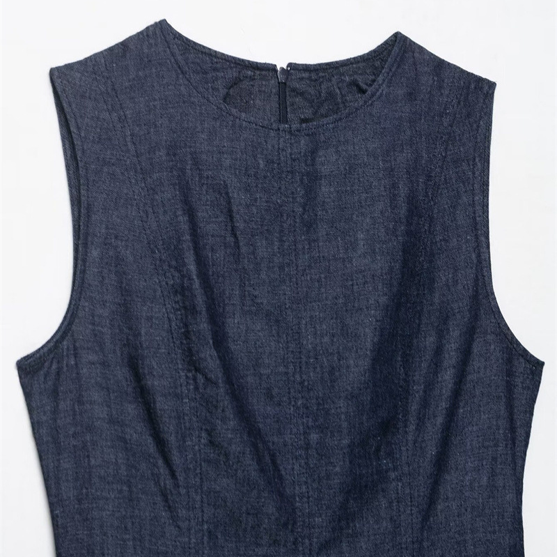 Nuevo vestido midi de mezclill - Midi Dress reseña y precio