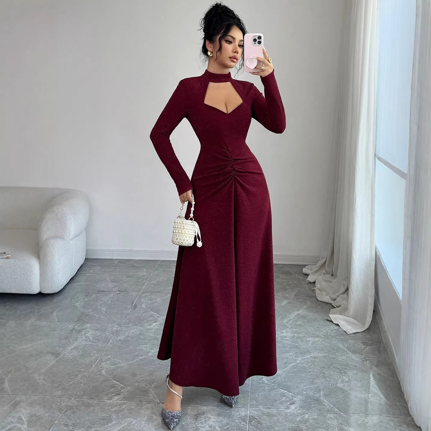 Vestido Midi Sexy Ajustado de  - Midi Dress reseña y precio