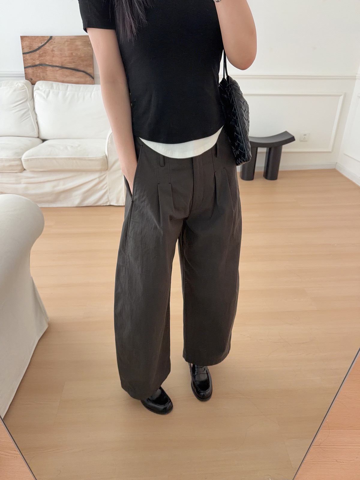 C Home 2026 Otoño Nuevos Panta - Tailored Trouser Wide reseña y precio