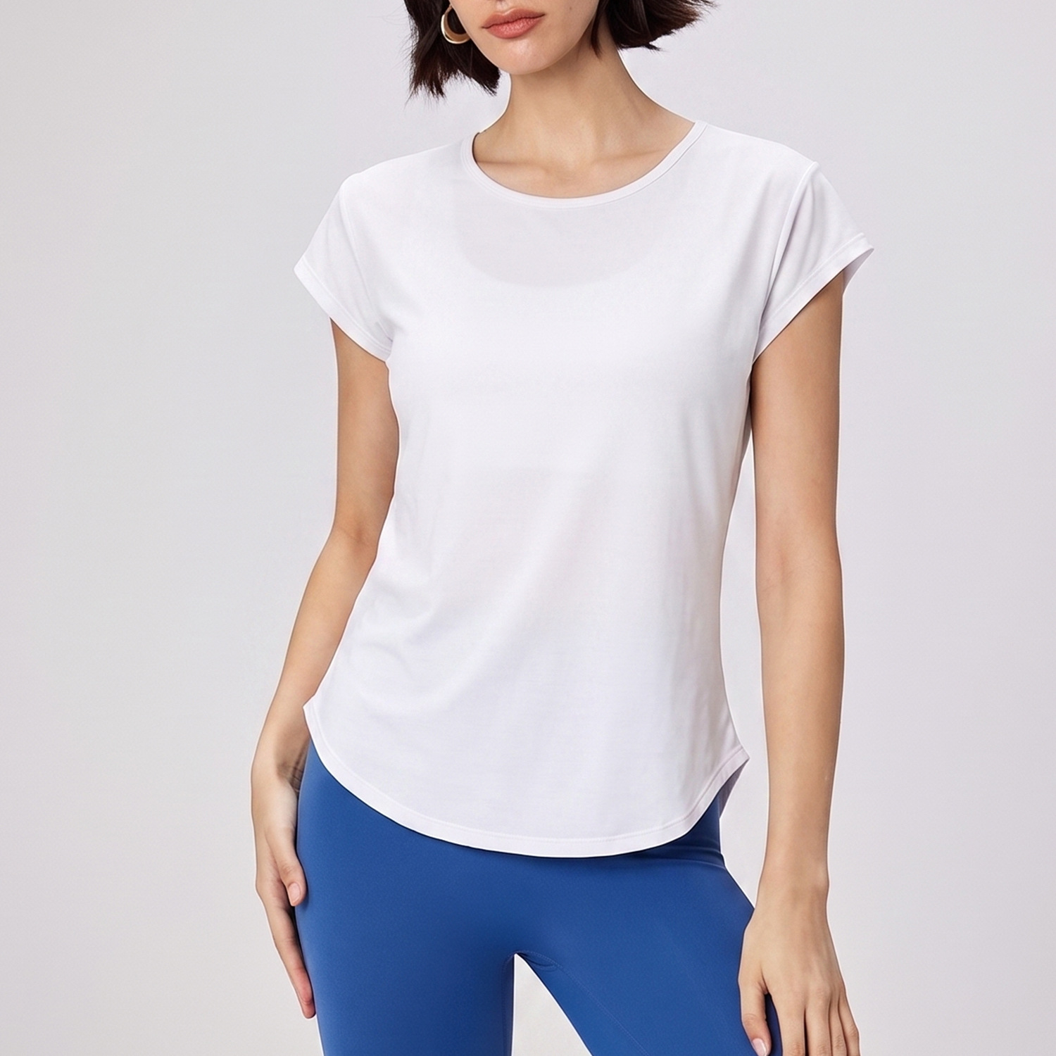Camiseta de yoga de manga cort - Silk Blouse reseña y precio