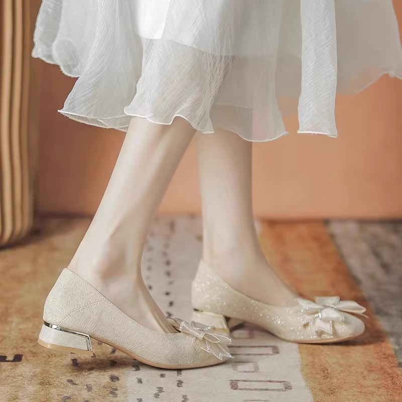 Zapatos de boda bajos con suel - Womens Heels reseña y precio