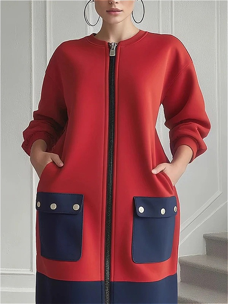 Modigirl contraste de Color ve - Women'S Red Formal Wear reseña y precio