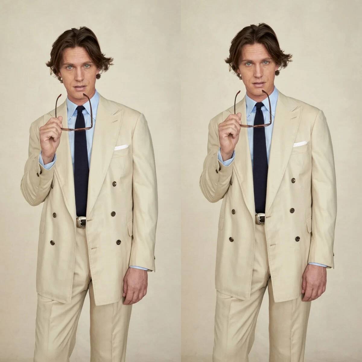 Traje de Dos Piezas para Hombr - Tailored Trouser Wide reseña y precio
