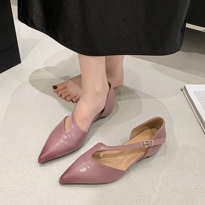Sandalias Francesas de Punta P - Pump Heel Block reseña y precio