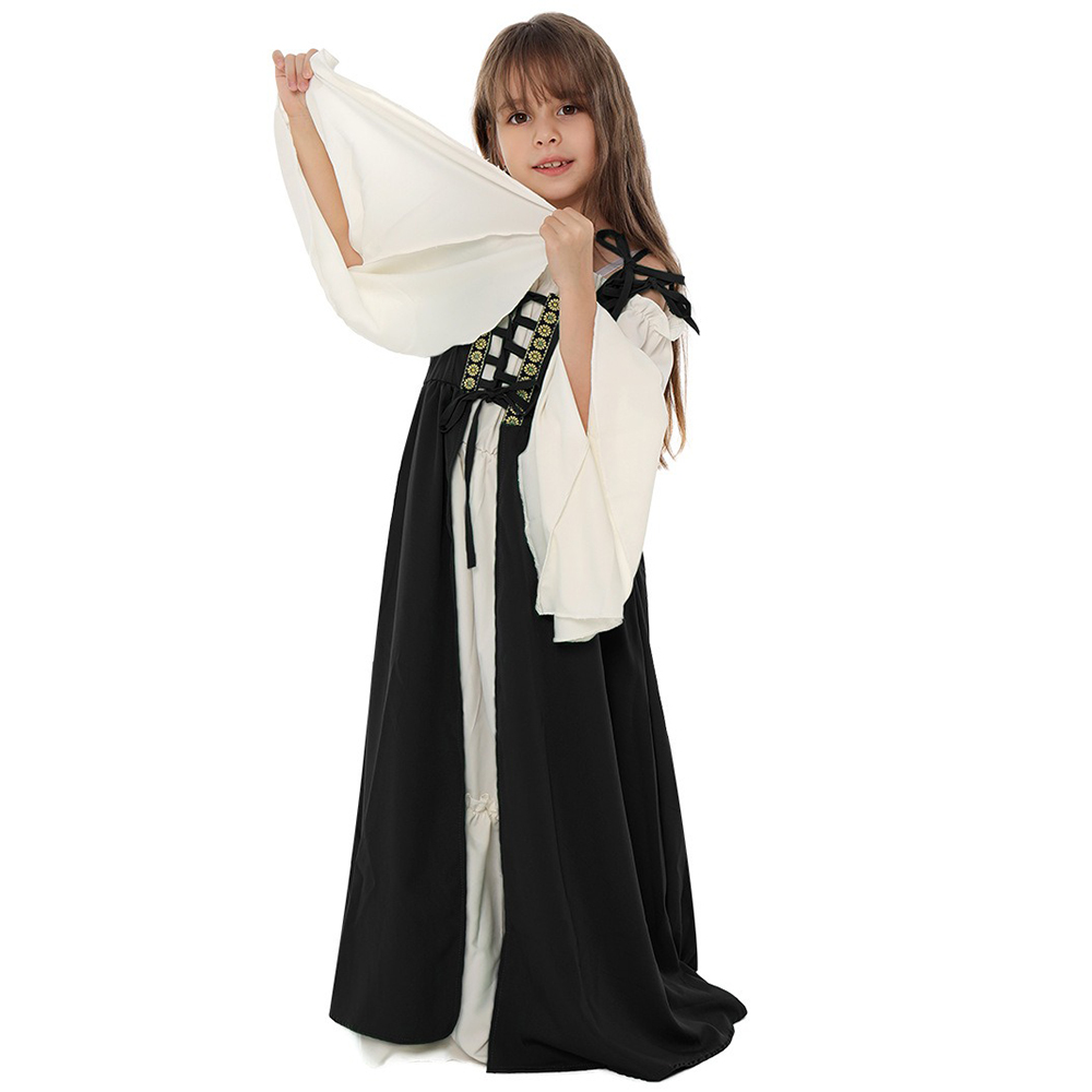 Vestido medieval de Halloween, - Lace Dress reseña y precio