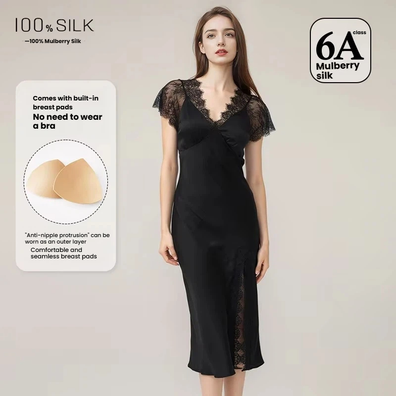 Camisón sexy de encaje de seda - Lace Dress reseña y precio