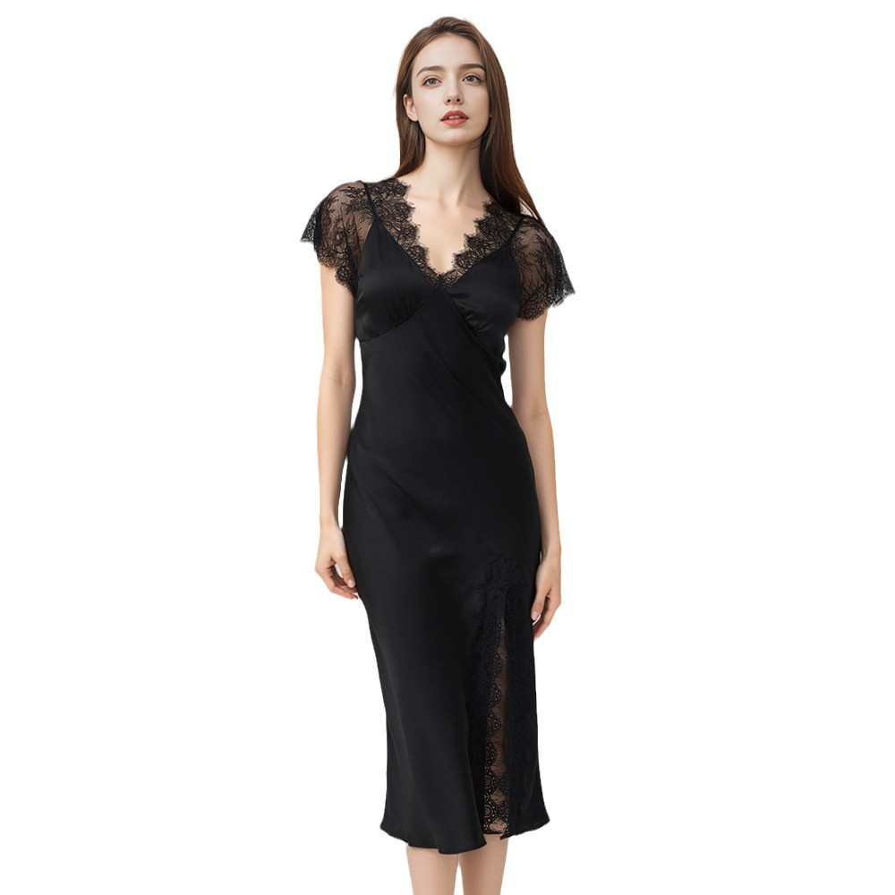 Camisón sexy de encaje de seda - Lace Dress reseña y precio