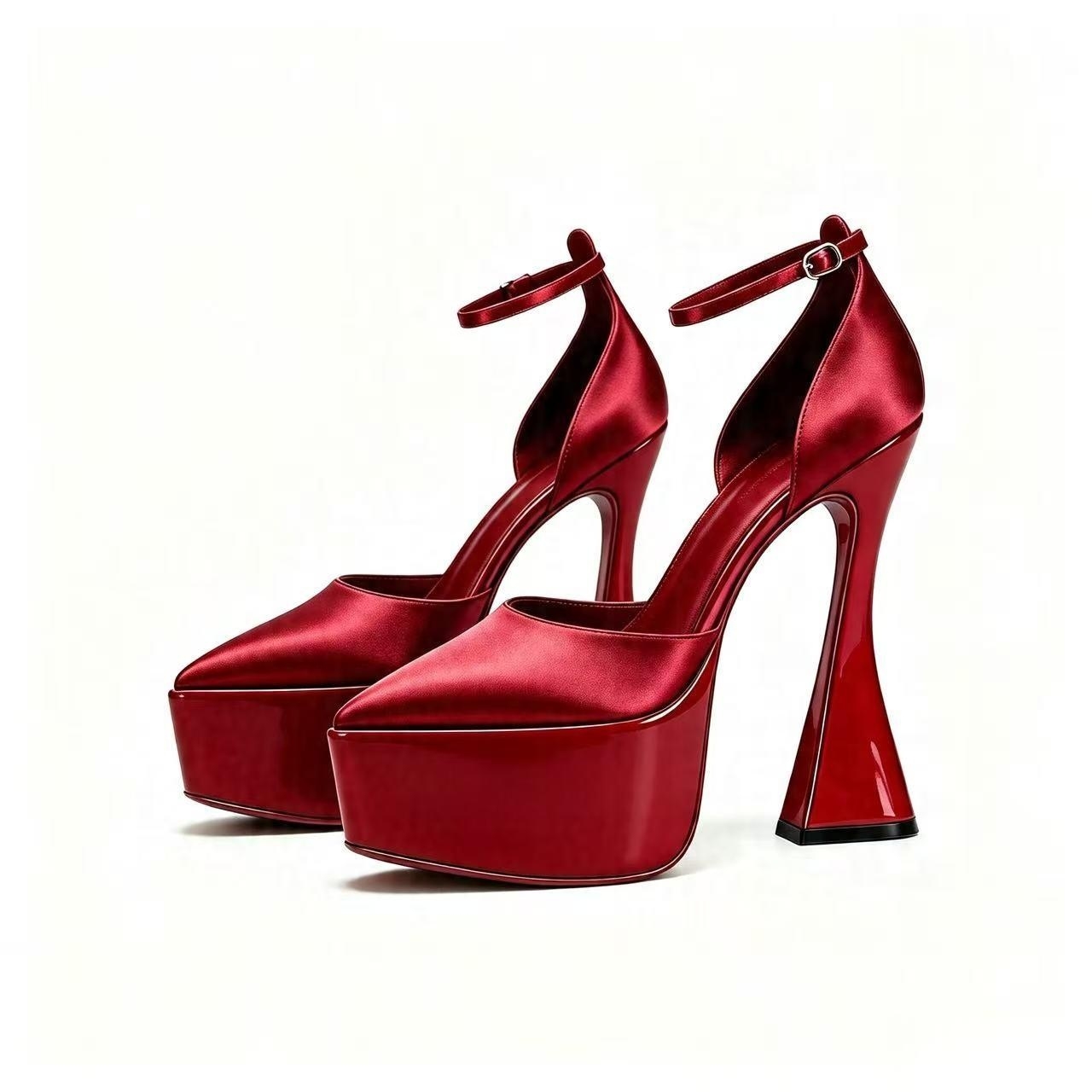 Zapatos de Tacón Alto con Plat - Formal Dress reseña y precio