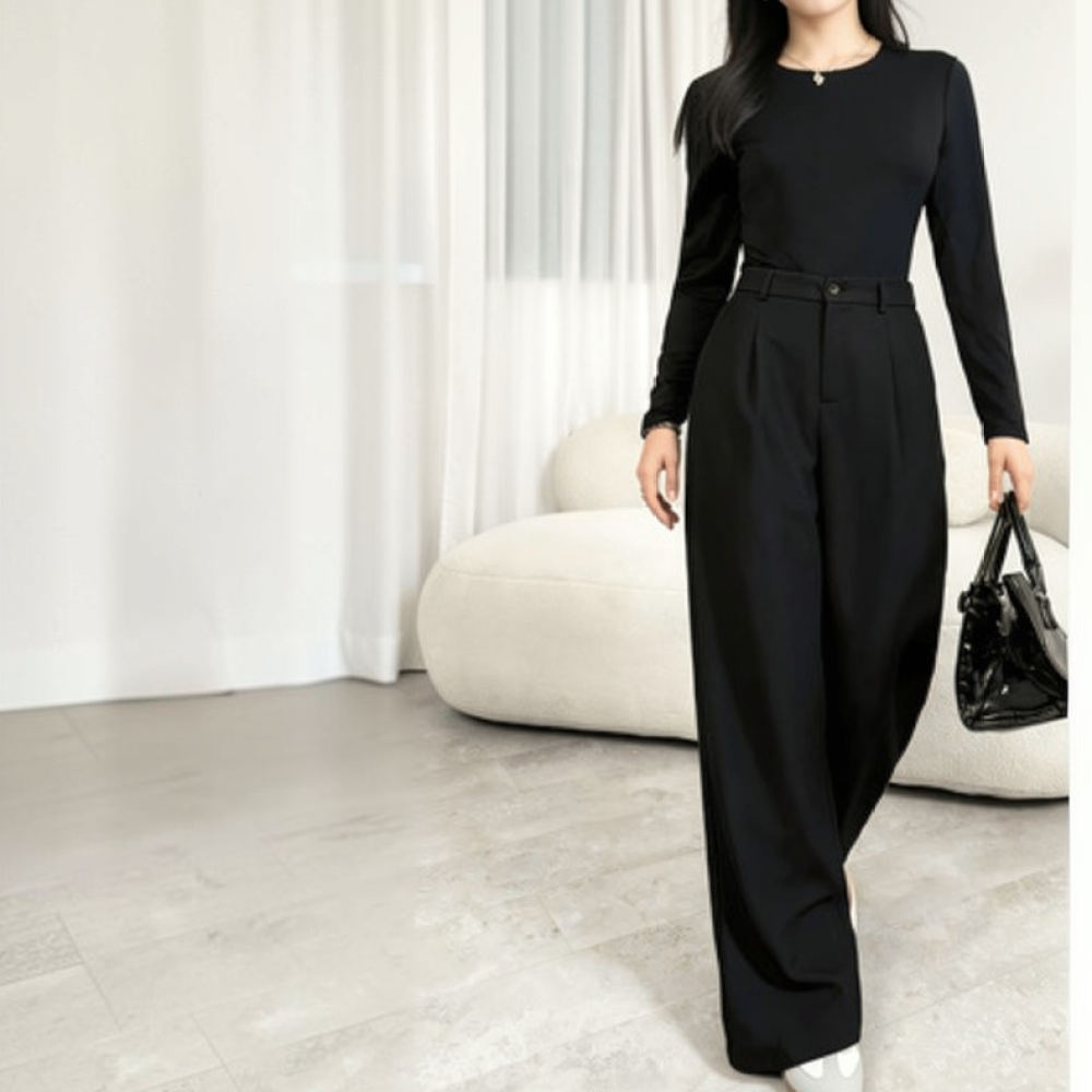 Pantalones de traje de pierna  - Tailored Trouser Wide reseña y precio