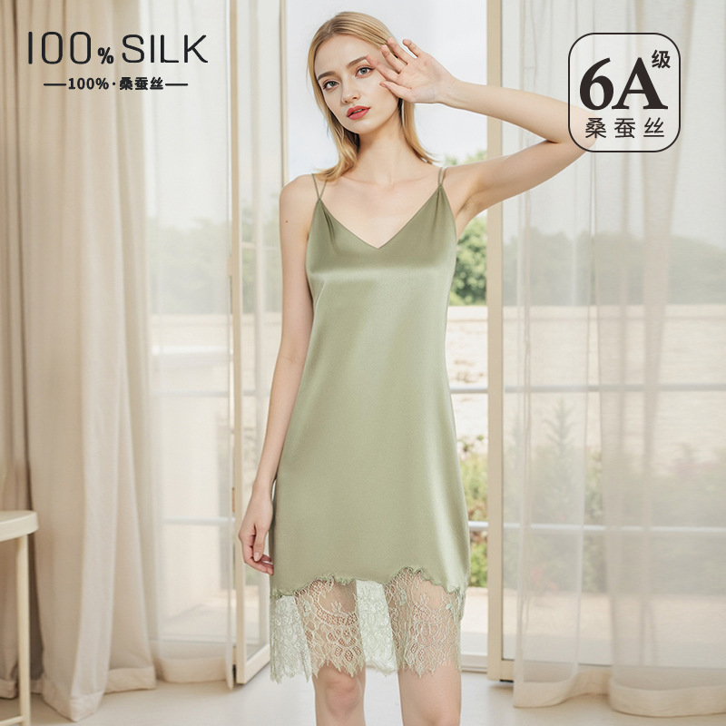 Minivestido sexy de seda helad - Lace Dress reseña y precio