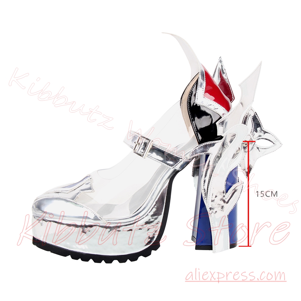 Zapatos de tacón de plataforma - Pump Heel Block reseña y precio