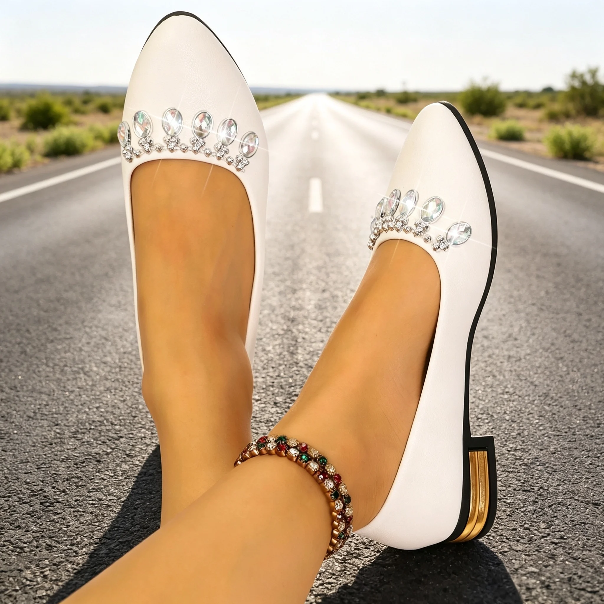 Zapatos Planos de Mujer con Pu - Womens Heels reseña y precio