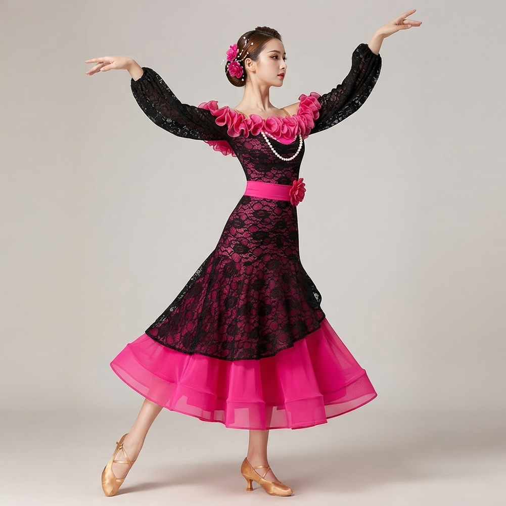 Vestido de Baile de Salón para - Women'S Red Formal Wear reseña y precio