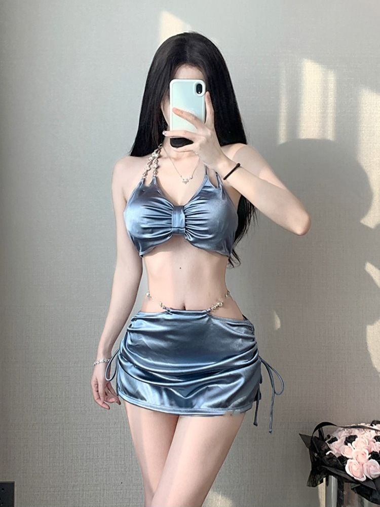 Conjunto de bikini elegante co - Womens Suit reseña y precio