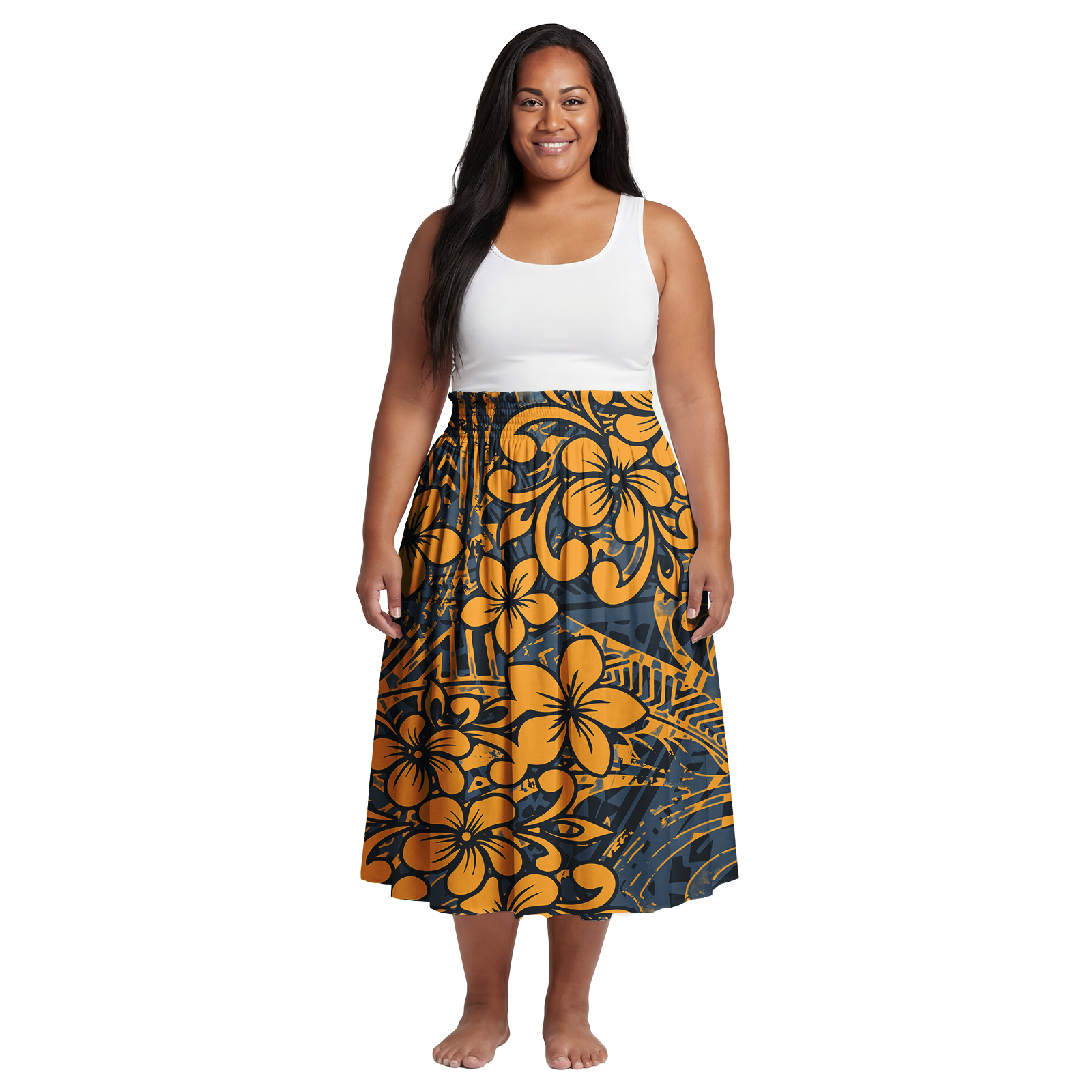 Excelente Vestido Midi con Est - Midi Dress reseña y precio