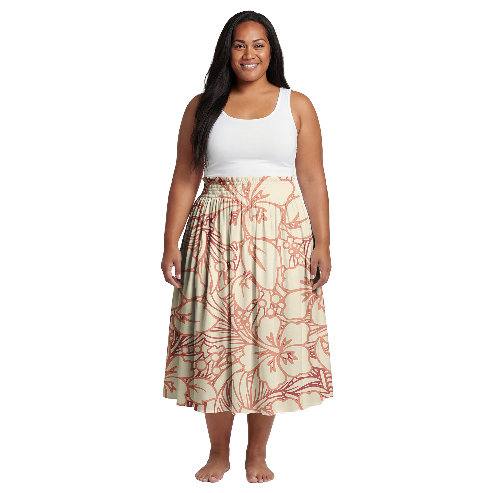 Excelente Vestido Midi con Est - Midi Dress reseña y precio