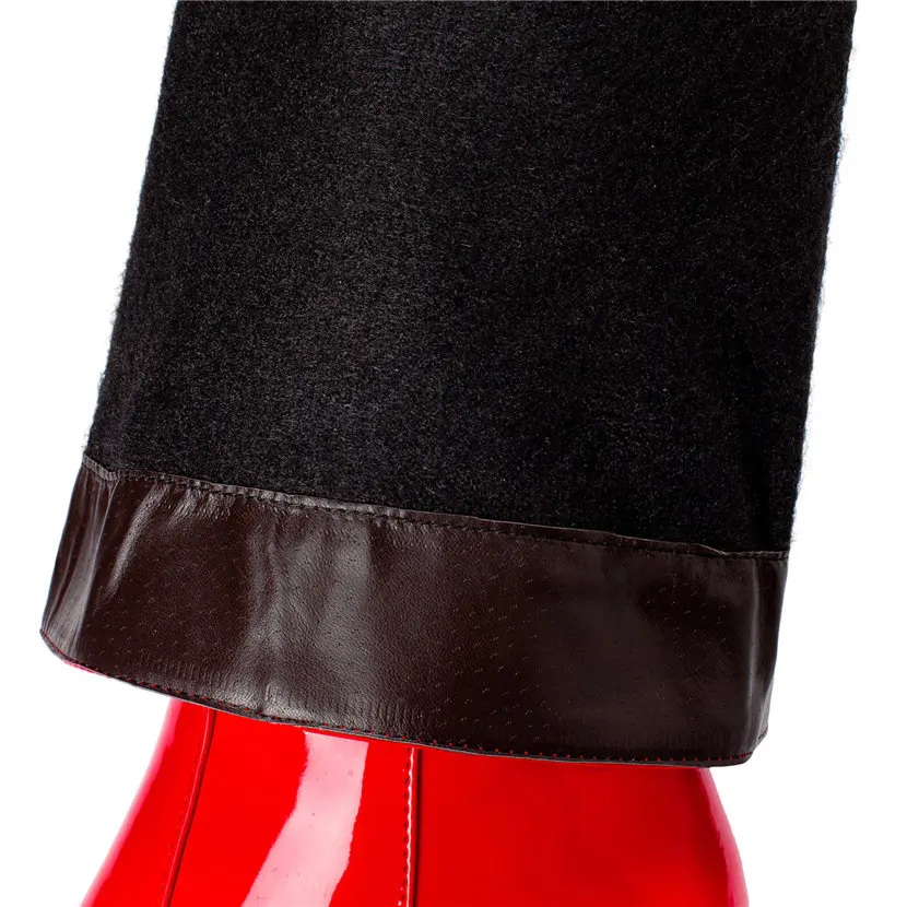 Botas hasta la rodilla de char - Women'S Red Formal Wear reseña y precio