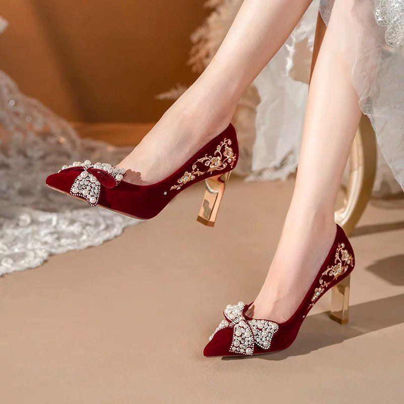 Zapatos individuales con tacón - Pump Heel Block reseña y precio