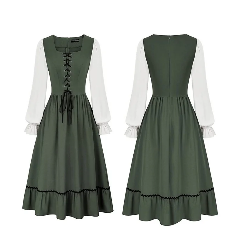 Vestido Vintage Medieval para  - Midi Dress reseña y precio