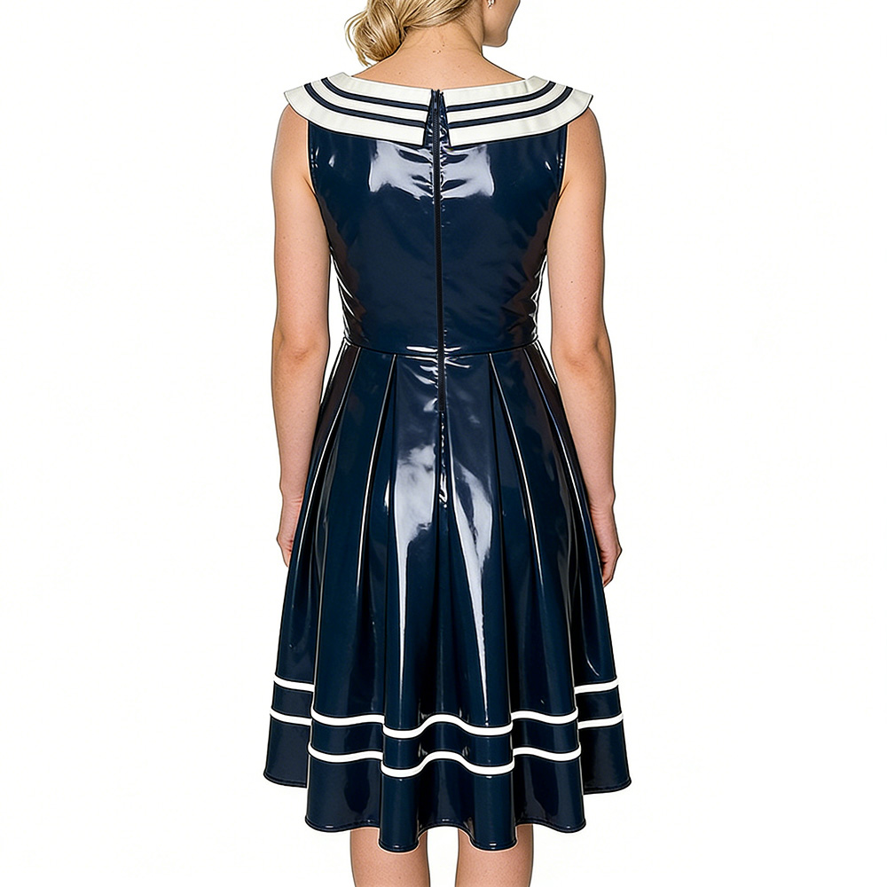 Vestido Marinero Vintage para  - Midi Dress reseña y precio