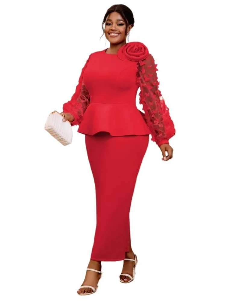 2025 vestidos africanos de tal - Women'S Red Formal Wear reseña y precio