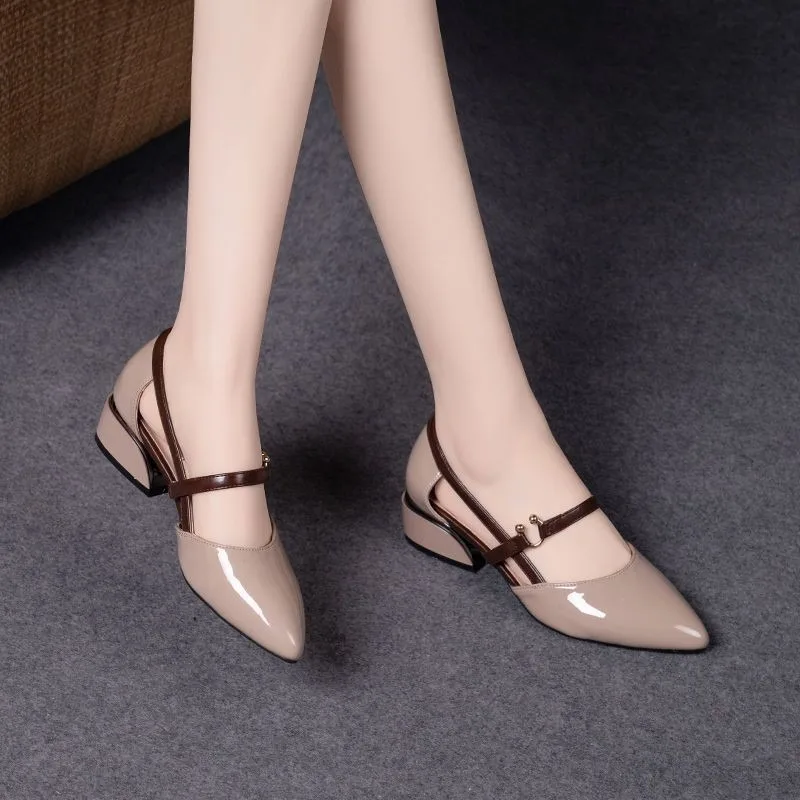 Zapatos de Tacón Cuadrado con  - Pump Heel Block reseña y precio