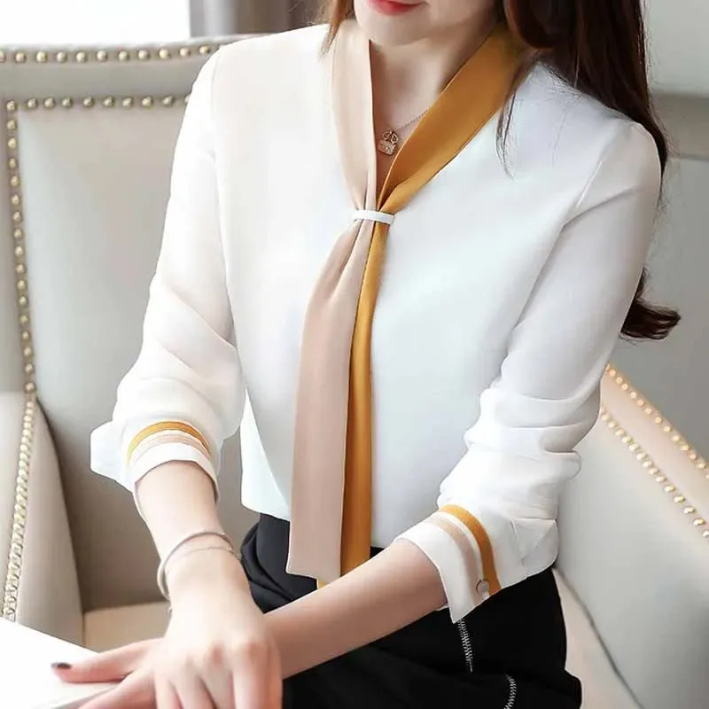 Camisa de gasa de manga larga  - Silk Blouse reseña y precio