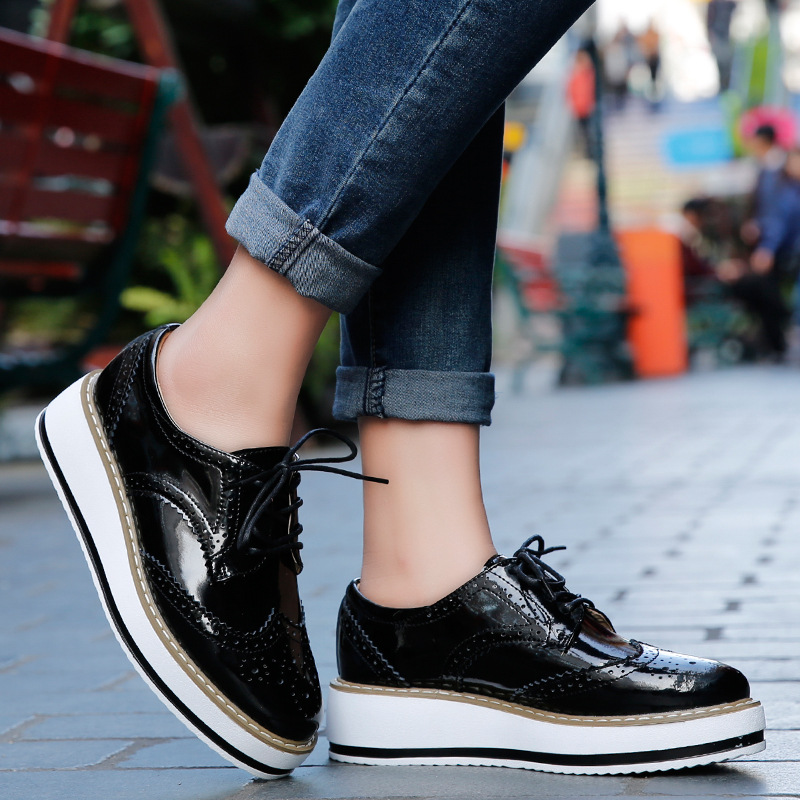 Mocasines de cuero con tacón g - Formal Dress reseña y precio